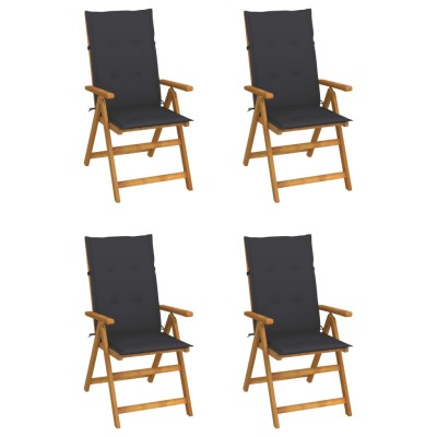 Reclining garden chairs...