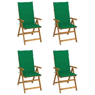Reclining garden chairs...