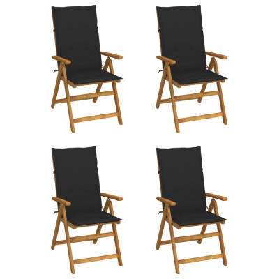 Reclining garden chairs...