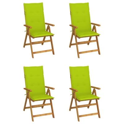 Reclining garden chairs...