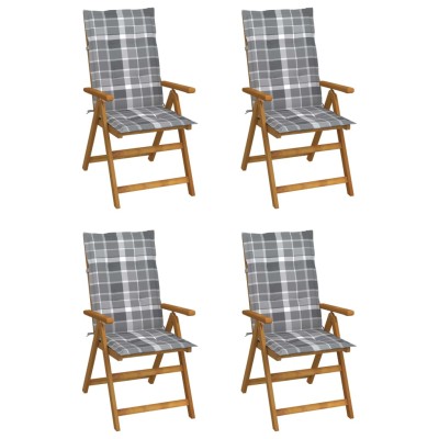 Reclining garden chairs...