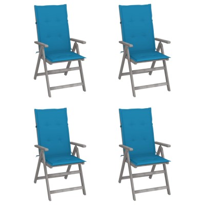 Reclining garden chairs...