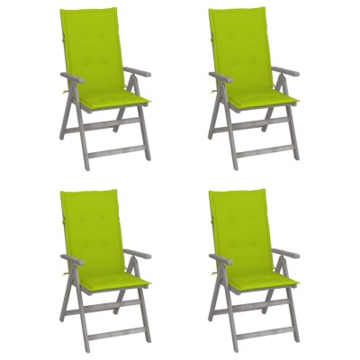 Reclining garden chairs...