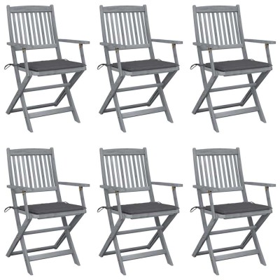 Folding outdoor chairs with...