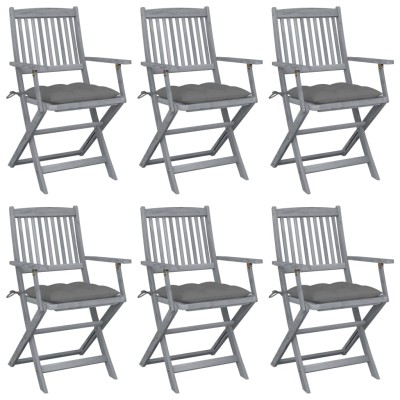Folding outdoor chairs with...