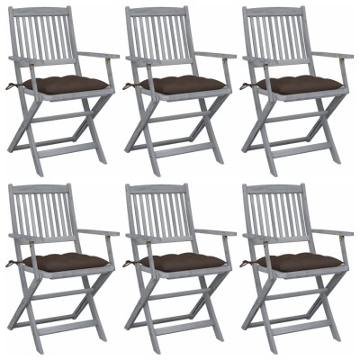 Folding outdoor chairs with...