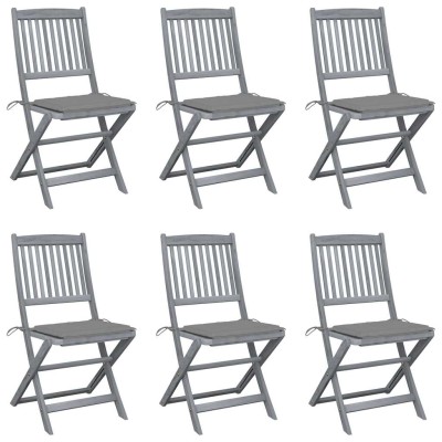 Folding outdoor chairs with...