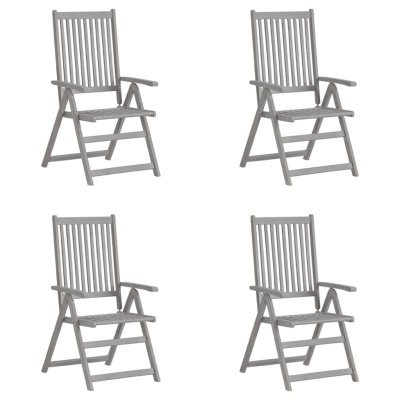 Reclining garden chairs, 4...