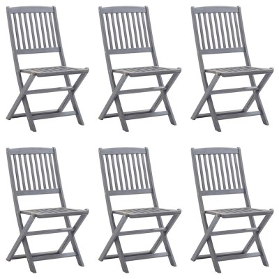 Folding outdoor chairs, 6...