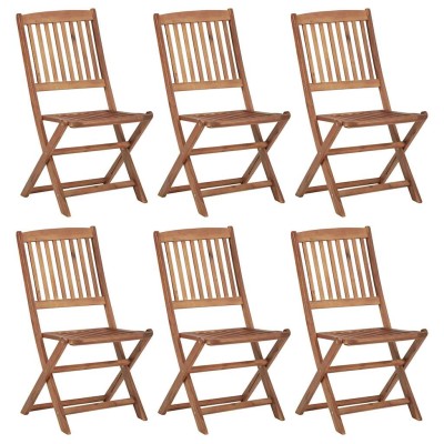 Folding garden chairs, 6...