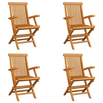 Folding garden chairs, 4...