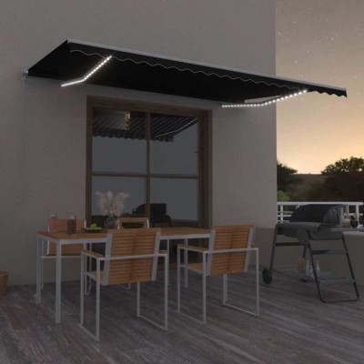 Manual retractable awning...
