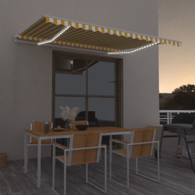 Manual retractable awning,...