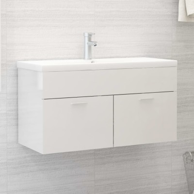 Washbasin cabinet with wash...