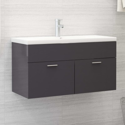 Washbasin cabinet with wash...
