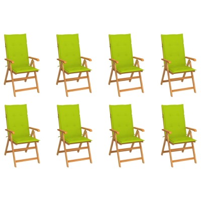 Reclining garden chairs...