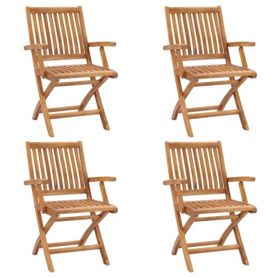Folding garden chairs, 4...