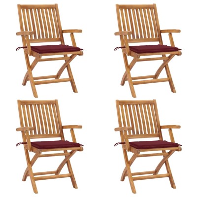 Folding garden chairs with...