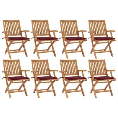 Folding garden chairs with...