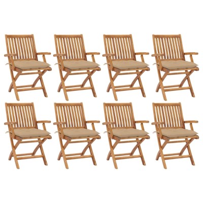 Folding garden chairs with...