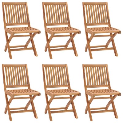 Folding garden chairs, 6...