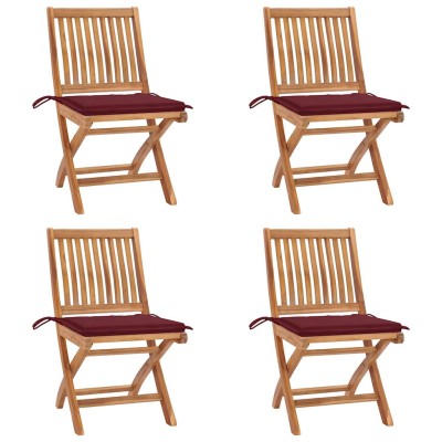Folding garden chairs with...