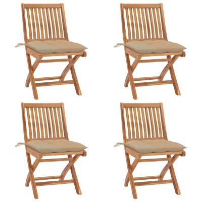 Folding garden chairs with...