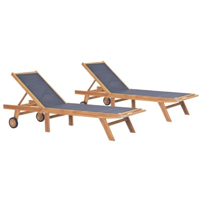 Sunbeds with wheels, 2...