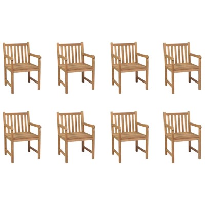 Outdoor chairs, 8 units,...