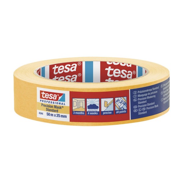 "Līmlente TESA Precision Mask 4344 Standard (50 m x 25 mm)