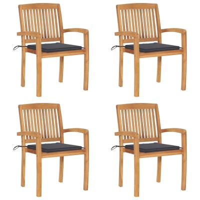 Stackable garden chairs...