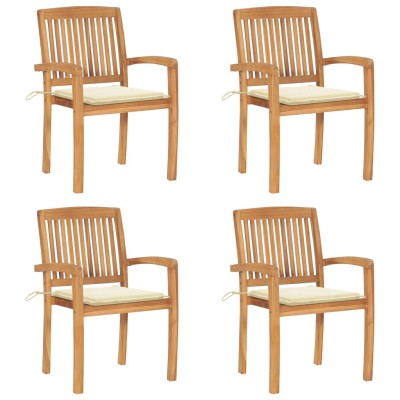 Stackable garden chairs...