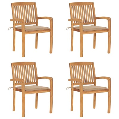 Stackable garden chairs...