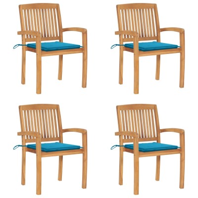 Stackable garden chairs...