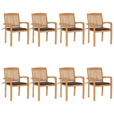 Stackable garden chairs...