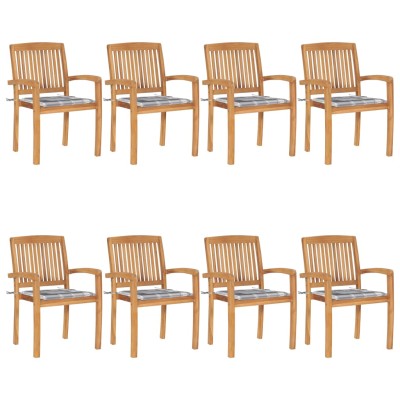 Stackable garden chairs...