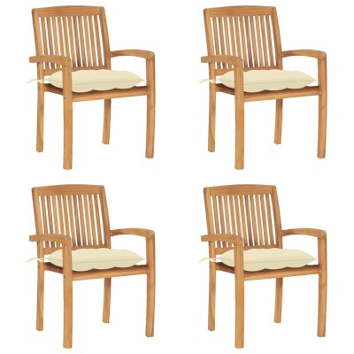 Stackable garden chairs...