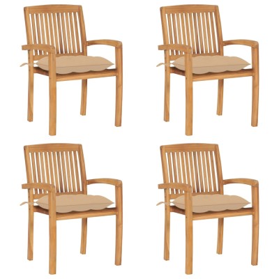 Stackable garden chairs...