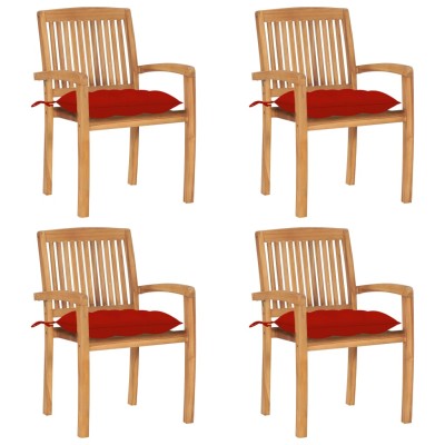 Stackable garden chairs...