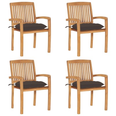 Stackable garden chairs...