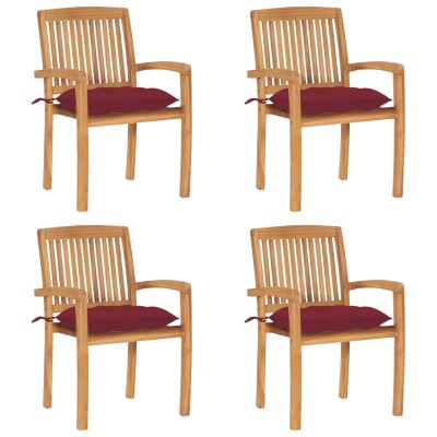Stackable garden chairs...