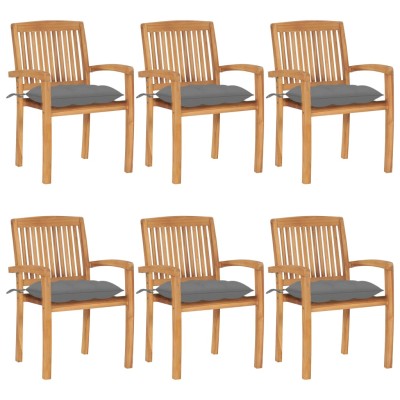 Stackable garden chairs...