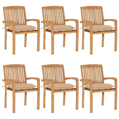 Stackable garden chairs...