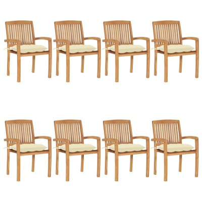 Stackable garden chairs...