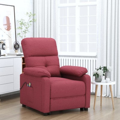 Electric massage chair, red...