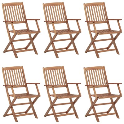 Folding outdoor chairs, 6...