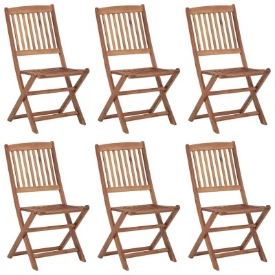 Folding outdoor chairs, 6...