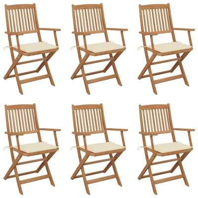Folding garden chairs with...