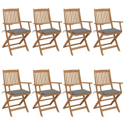 Folding garden chairs with...