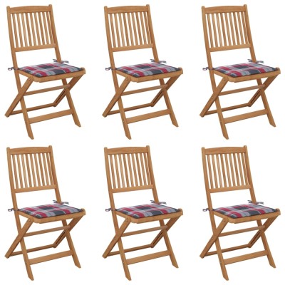 Folding garden chairs with...
